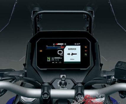 Multi-function TFT pop up service display.