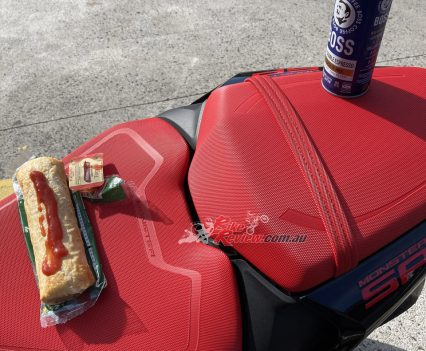 Journo food. My traditional servo stop.