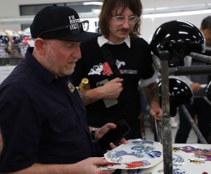 Decal transfer sheets.