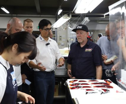 Applying all the vents.