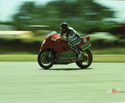 AC on the Britten Denco Aero-D-One at the Ruapuna NZ BEARS round...