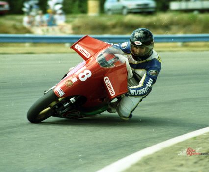 That was the point of going racing, precisely to discover the bike’s response to adverse situations, and to develop a counter.