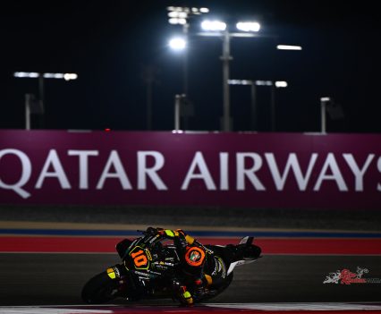 At the front, Bagnaia and Di Giannantonio still had Binder for company, but the gap would start to increase from there on out as the KTM was left to battle Alex Marquez and Marini instead.