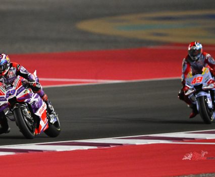 Martin hit back not long after, putting him right back on the rear wheel of Bagnaia. On Lap 2, it got seriously close again as the number 89 opened the door for himself and made it through, with Diggia trying to do the same.