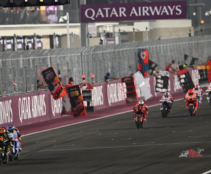 Alex Marquez held on to fourth as Bagnaia was only able to take fifth, and under some late pressure from Viñales.