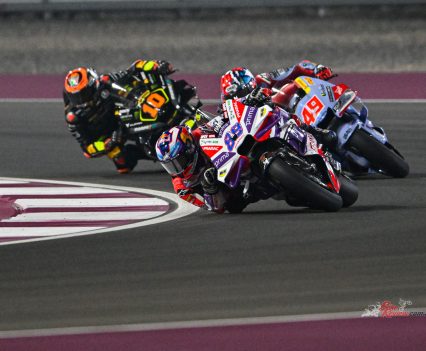 The next move saw Diggia attack Marini for second, and from there the number 49 set off after Martin.