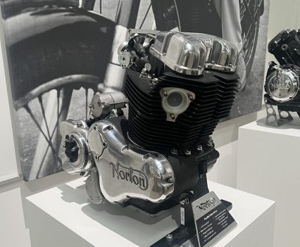 Commando 961 powerplant.