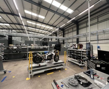 Norton factory. Solihull, U.K.