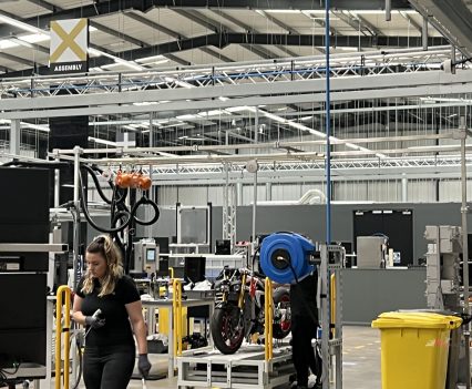 Norton factory. Solihull, U.K.