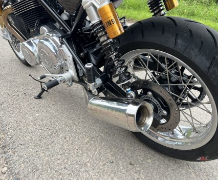 Full Brembo system – Brembo 240mm disc and 2-piston caliper with ABS.