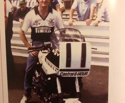 Phillis at Castrol 6 Hour 1983.