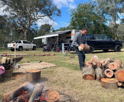 Phillis camping trip.