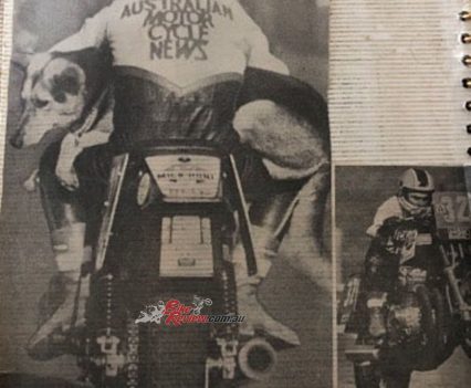 Phillis with his dog Floyd.