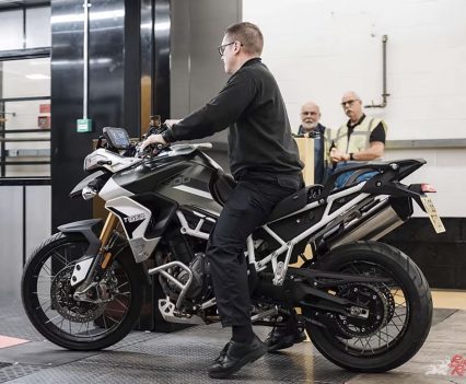 Triumph construction line.