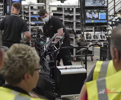 Triumph construction line.