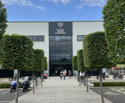 Triumph Factory Visitor Experience.