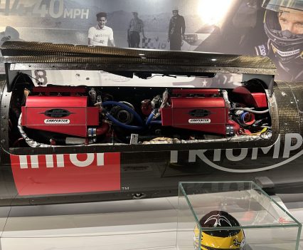 Massive turbos strapped to two methanol-fueled Rocket 3 engines!