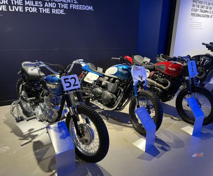 Triumph factory museum.