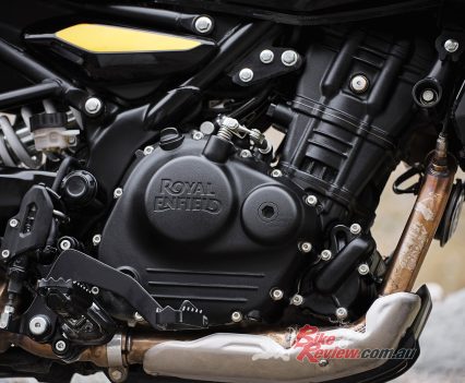 The new Royal Enfield Sherpa 450.