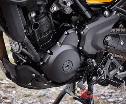 40Nm and 40hp from the new water-cooler DOHC motor.