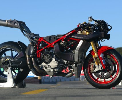 Despite still being a work in progress at the time of my ride, the 999 F03 really was quite some Superbike package, a twin-cylinder racer-with-lights certain to have the beating of many open-class MotoGP contenders.