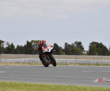 Peerless across every measure, but with championship rival Josh Waters (McMartin Racing with K-Tech Ducati V4R) alongside him on the front row the celebrations will be short and sweet for Herfoss.