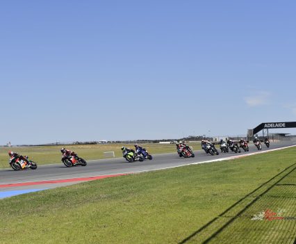 Race two saw Stauffer and Staring both crash out within the first two laps, but the most telling departure was Waters after losing the front end on his V4R at turn six while in second place.