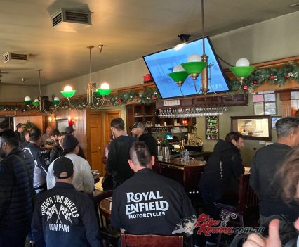 Royal Enfield Shotgun launch, LA.