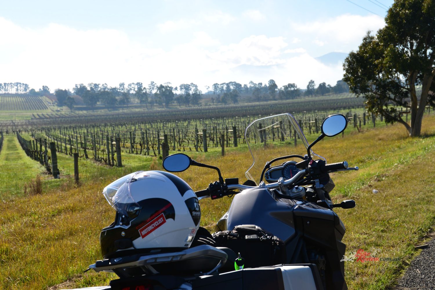 There are many wineries along this route; how much room do you have in your panniers?