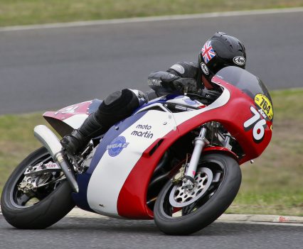 "Despite its seeming width the Moto Martin has huge ground clearance – you’ll be off the edge of the front tyre before anything touches down."