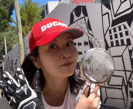 The mighty tea strainer! The knuckle vents reminded Kaori of this invaluable kitchen tool!