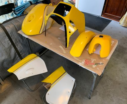 My mate Phil did a great job on the paint.