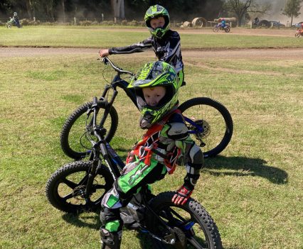 The boys also brought along the other e-Bikes we had on test at the time.