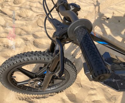 Decent grips and levers.