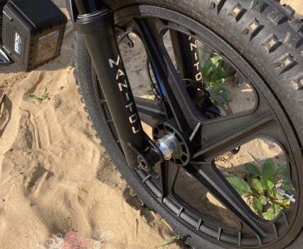 20in plastic wheels with BMW tyres.