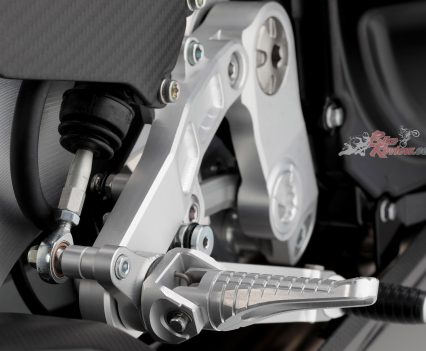 Adjustable rearsets.