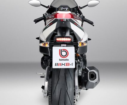 LED taillight, 190 Pirelli rear.